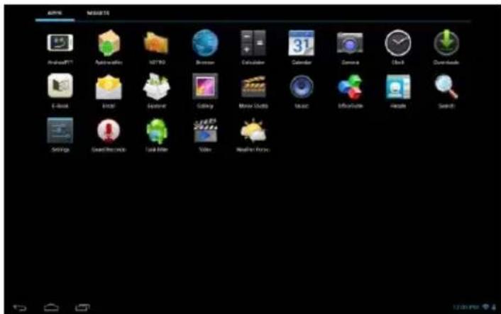 INTENSO TAB 1004 - Applicazioni già installate sulla schermata iniziale - 5