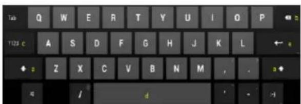 INTENSO TAB 1004 - Utilización del teclado virtual - 1