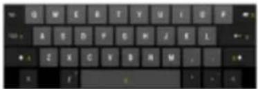 INTENSO TAB 1004 - Utilisation du clavier virtuel - 1