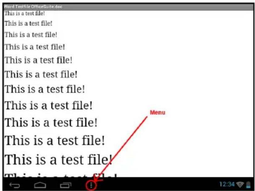 INTENSO TAB 1004 - cc) Ler documents de Office - 1