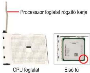 GIGABYTE GAC1007UN - AMD CPU beszerelése (Hagyja ki ezt a lépét, ha az alaplapon beépitett processzor van) - 1