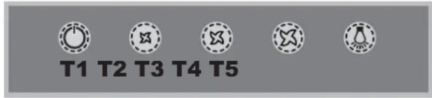 HOTPOINT-ARISTON HGA 9.5S AB XHA - T1 ON/OFF silnika - 1
