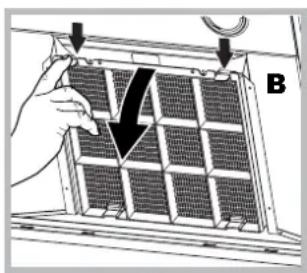 HOTPOINT-ARISTON HGA 9.5S AB XHA - Entretien du fi Itre a charbon (B) - 1