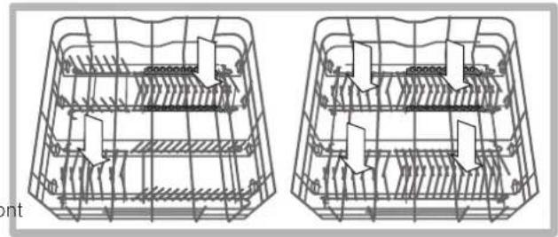 HOTPOINT-ARISTON LTF 11H132 O EU - Panier inférieur - 2