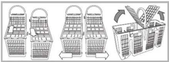 HOTPOINT-ARISTON LTF 11H132 O EU - Cestino delle posate - 1