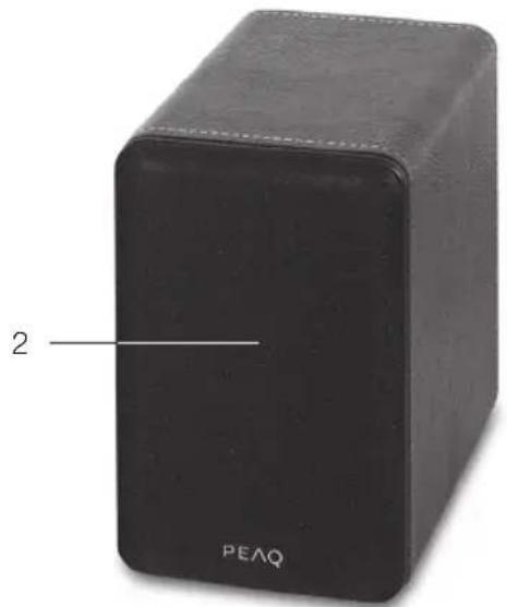 PEAQ PPA100BTW - Unidade principal - 1