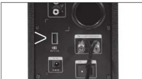 PEAQ PPA100BTB - PORTA CARICAMENTO USB - 1