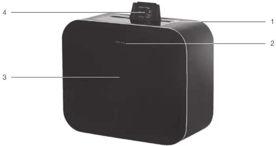 PEAQ PPA250WD - Huvudenhet - 1