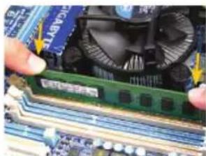 GIGABYTE GAB85MDS3H - Instalarea Memoriei - 1