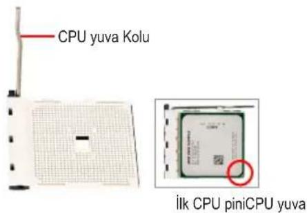 GIGABYTE GAB85MDS3H - B.AMD CPU Kurulumu (Anakarta yerleşik bir CPU varsa bu adimi atlayin) - 1