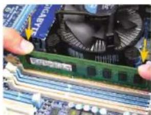 GIGABYTE GAB85MDS3H - Memória Beszerelése - 1