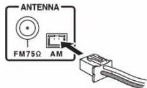 ONKYO CS255 - Réglage de l'antenne cadre AM - 2