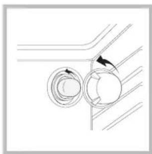 HOTPOINT-ARISTON FH 83 C (BK)HA S - Sostituire la lampadina - 1
