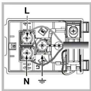 HOTPOINT-ARISTON FH 83 C (BK)HA S - Monteren voedingskabel - 2