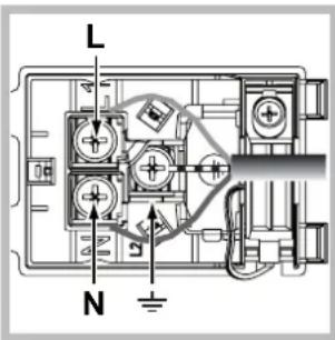 HOTPOINT-ARISTON FH 83 C (WH)HA S - Monteren voedingskabel - 2