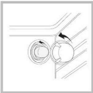 HOTPOINT-ARISTON FH 83 C (WH)HA S - Substituição da lampada - 1
