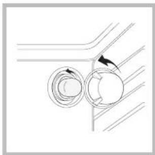 HOTPOINT-ARISTON FH 83 C (WH)HA S - Sustituir la bombilla - 1