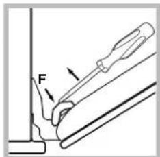 HOTPOINT-ARISTON FH 899 C XAHA S - Nettoyage de la porte - 3