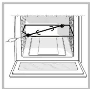 HOTPOINT-ARISTON FH 899 C XAHA S - Asador giratorio* - 1