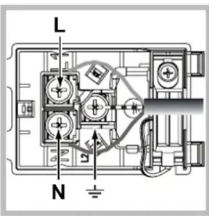 HOTPOINT-ARISTON FH 899 C XAHA S - Anschluss des Netzkabels - 2