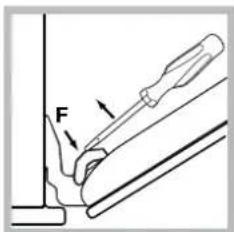 HOTPOINT-ARISTON FH 899 C XAHA S - Limpiar la puerta - 3