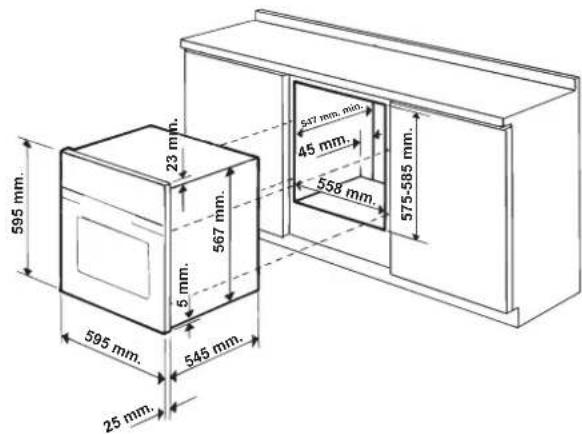 HOTPOINT-ARISTON FH 899 C XAHA S - Positionnement - 1
