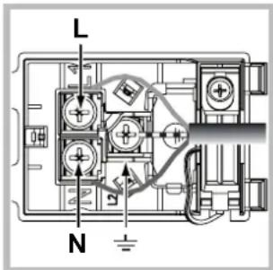 HOTPOINT-ARISTON FH 899 C XAHA S - Fitting the power supply cable - 2