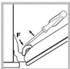 HOTPOINT-ARISTON FH 899 C XAHA S - Cleaning the oven door - 3