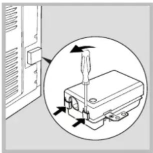 HOTPOINT-ARISTON FH 899 C XAHA S - Fitting the power supply cable - 1