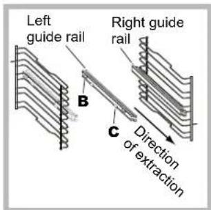 HOTPOINT-ARISTON FH 899 C XAHA S - Sliding rack kit assembly - 2