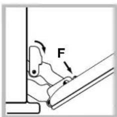 HOTPOINT-ARISTON FH 99 C IXHA S - Limpeza da porta - 2