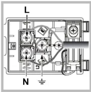 HOTPOINT-ARISTON FH 99 C IXHA S - Monteren voedingskabel - 2