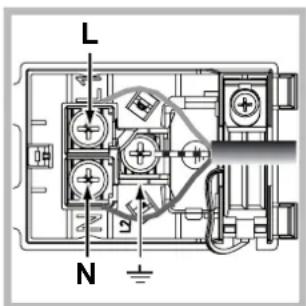 HOTPOINT-ARISTON FH 99 C IXHA S - Montagem do cabo de fornecimento - 2