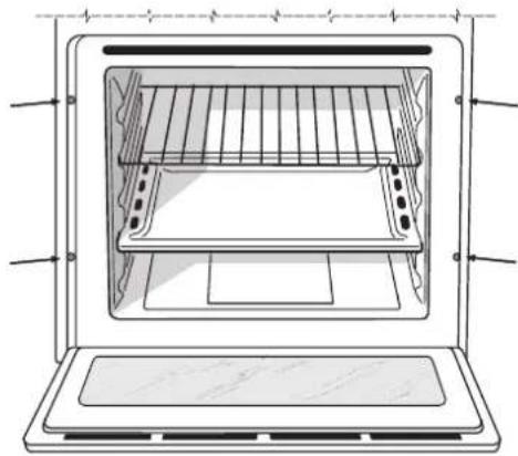 HOTPOINT-ARISTON FH 99 C IXHA S - Centrage et fixation - 1
