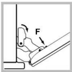 HOTPOINT-ARISTON FH 99 C IXHA S - Limpiar la puerta - 2