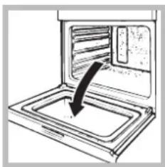 HOTPOINT-ARISTON FHS 21 IXHA S - Pulire la porta - 1