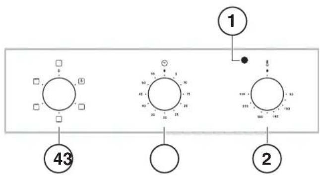 HOTPOINT-ARISTON FHS 21 IXHA S - Tableau de bord - 1