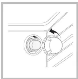 HOTPOINT-ARISTON FHS 21 IXHA S - Substituição da lampada - 1