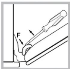 HOTPOINT-ARISTON FHS 21 IXHA S - De ovendeur reinigen - 2