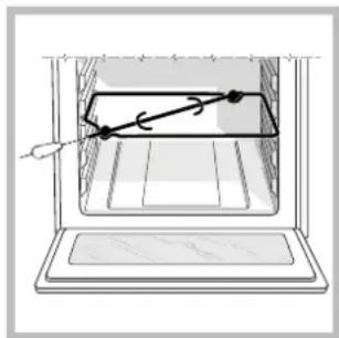 HOTPOINT-ARISTON FHS 21 IXHA S - programa GRILL - 1