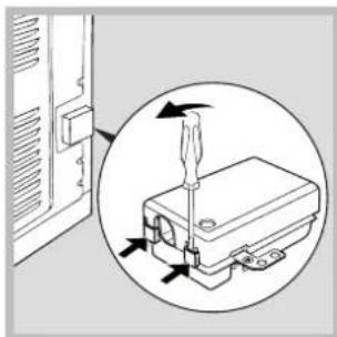 HOTPOINT-ARISTON FHS 21 IXHA S - Montaggio del cavo di alimentazione - 1