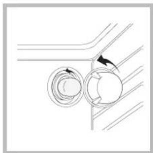 HOTPOINT-ARISTON FHS 83 C IXHA S - Remplacement de I'ampoule d'éclairage - 1