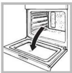 HOTPOINT-ARISTON FT 95VC.1 (AN) HA S - Az ajtó tisztítása - 1