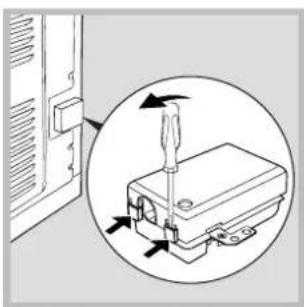 HOTPOINT-ARISTON FT 95VC.1 (AN) HA S - Montaggio del cavo di alimentazione - 1