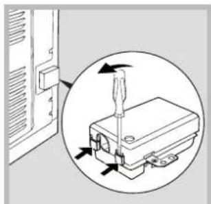 HOTPOINT-ARISTON FT 95VC.1 (AN) HA S - Montage du câble d'alimentation - 1