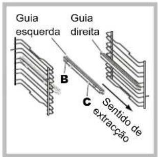 HOTPOINT-ARISTON FT 95VC.1 (AN) HA S - Montagem do Kit Guias corrediças\* - 2
