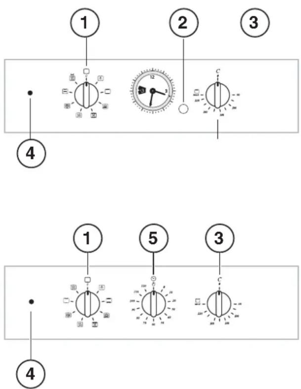 HOTPOINT-ARISTON FT 95VC.1 (AN) HA S - Painel de comandos - 1