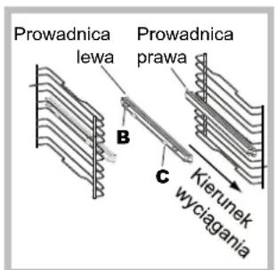 HOTPOINT-ARISTON FT 95VC.1 (AN) HA S - Montaż zestawu prowadnic ślizgowych - 2