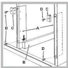 HOTPOINT-ARISTON FT 95VC.1 (AN) HA S - Középre állítás és rögzítés - 1