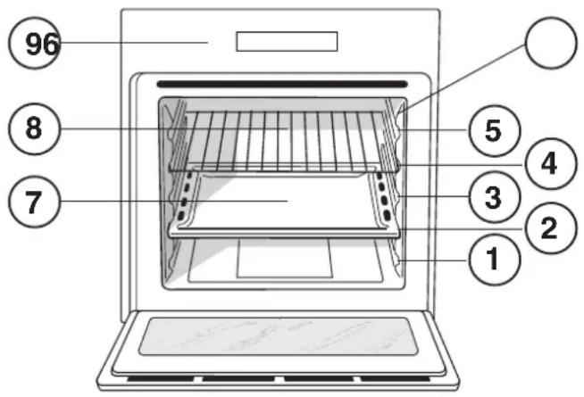 HOTPOINT-ARISTON FT 95VC.1 (AN) HA S - A készülék áttekintése - 1